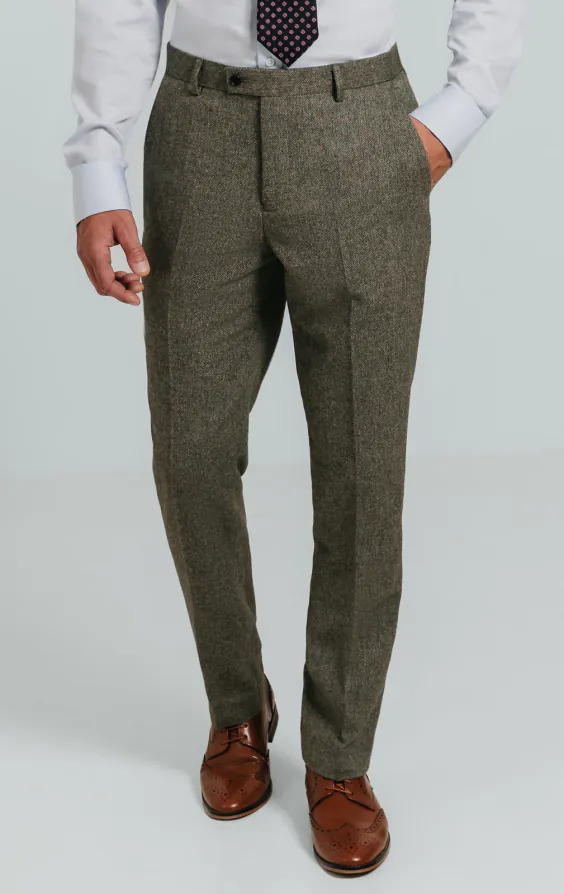 Salbeigrün Fischgrätenmuster Tweed Anzug Jackett - photo 5 Salbeigrün Fischgrätenmuster Tweed Anzug Jackett - photo 5