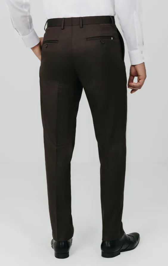 Braun Twill Anzug Hose - photo 2 Braun Twill Anzug Hose - photo 2