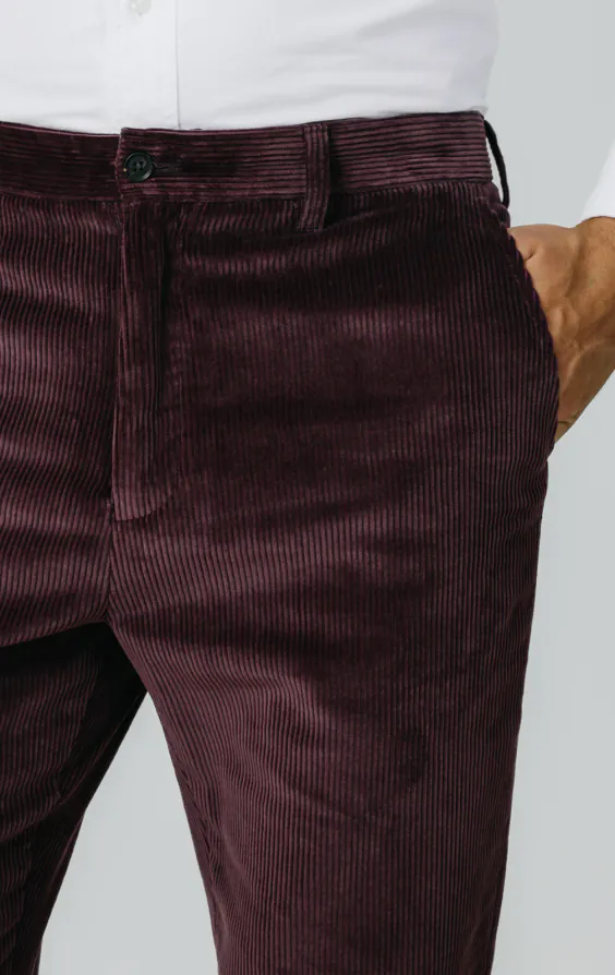 Weinrot Cord-Lässig-Hose - photo 2 Weinrot Cord-Lässig-Hose - photo 2