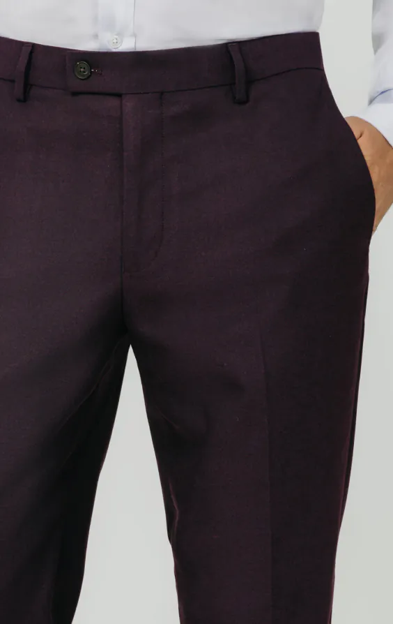 Brombeer Twill Anzughose - photo 1 Brombeer Twill Anzughose - photo 1