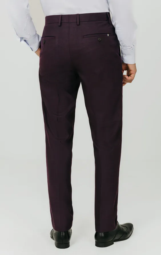 Brombeer Twill Anzughose - photo 2 Brombeer Twill Anzughose - photo 2