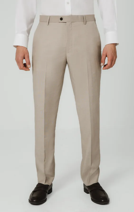 Stone Sharkskin Anzug Hose
