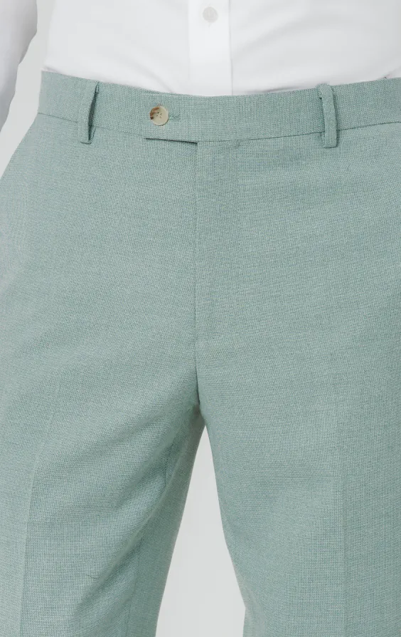 Wie Grün Hopsack-Anzug Hose - photo 1 Wie Grün Hopsack-Anzug Hose - photo 1
