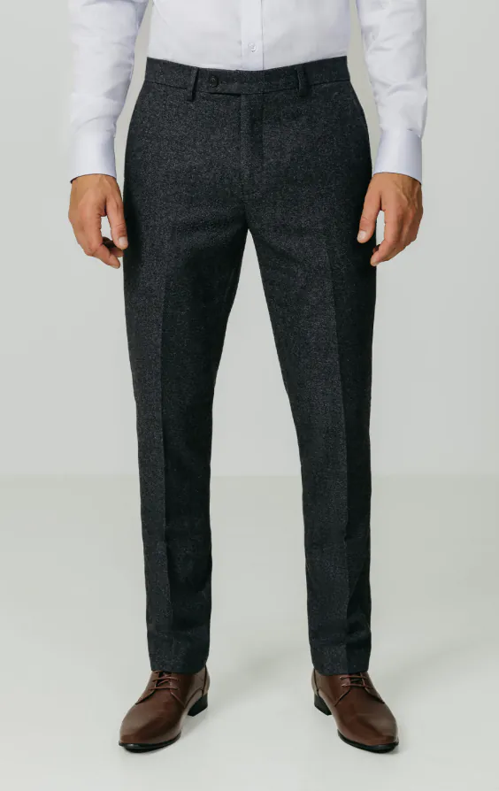 Dobell Donegal Tweed Hose, Grau Dobell Donegal Tweed Hose, Grau