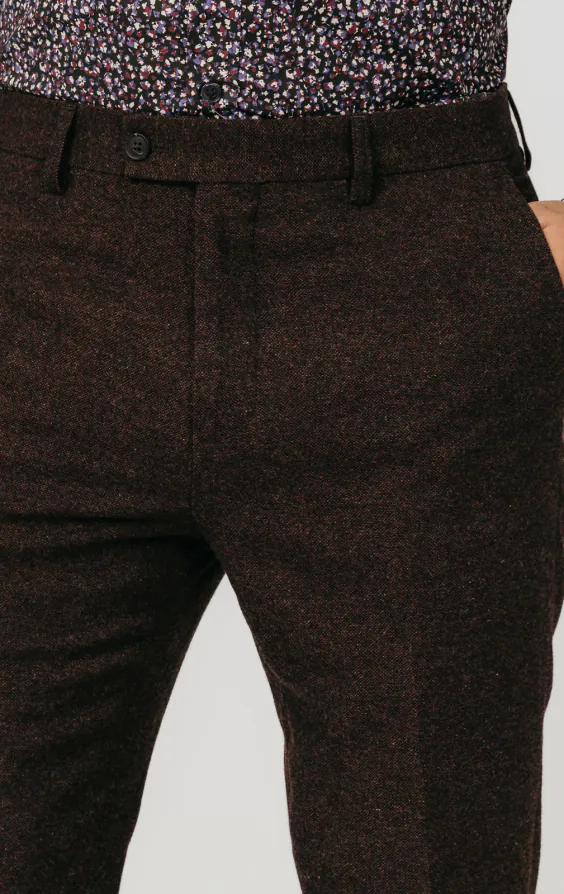 Donegal Tweed Hose, Weinrot - photo 1 Donegal Tweed Hose, Weinrot - photo 1