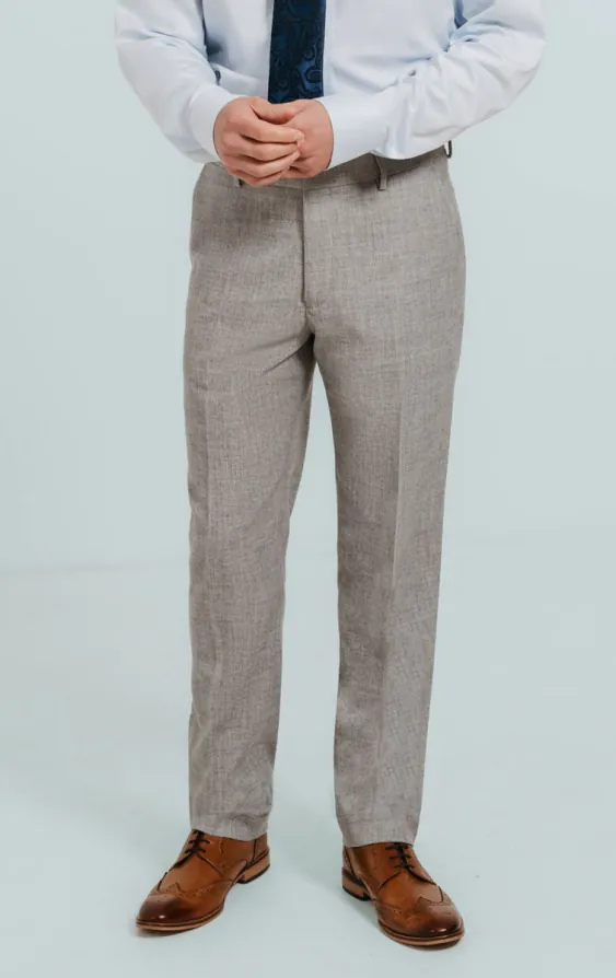 Dobell Graue Flanell Anzug Hose Dobell Graue Flanell Anzug Hose