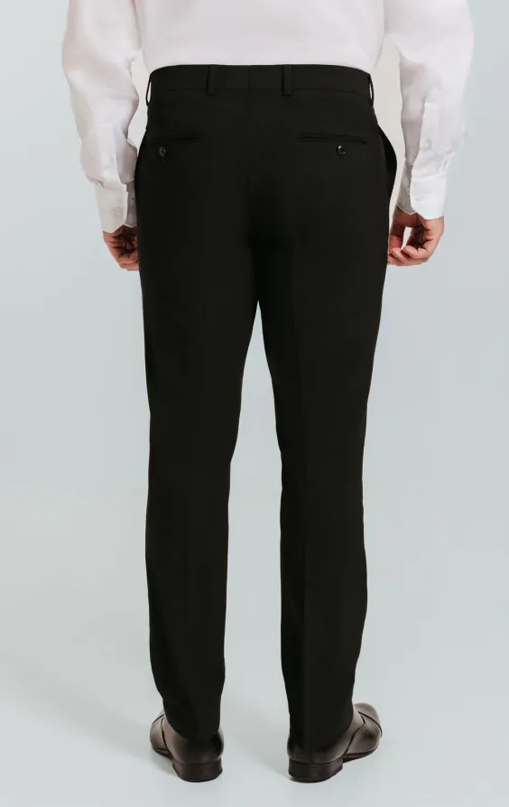 Hose, Schwarz, Slim-Fit - photo 2