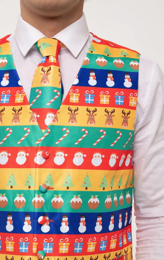 Geschenkpapier Weihnachts Weste - photo 1