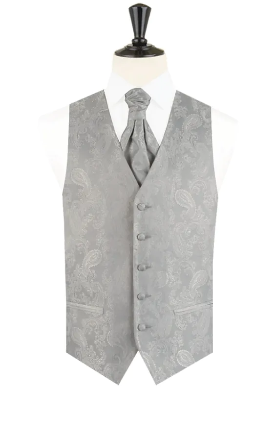 Weste für Jungen, Paisley, Silber - photo 1