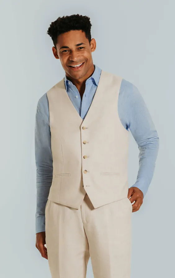 Leinen Blazer, Cremefarben, Slim-Fit - photo 6 Leinen Blazer, Cremefarben, Slim-Fit - photo 6