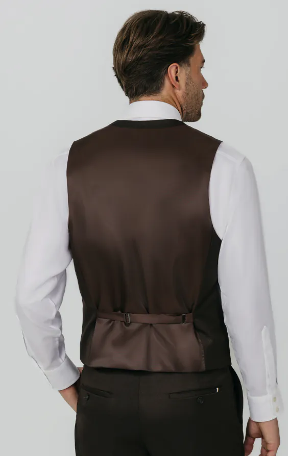 Braun Twill Weste - photo 2 Braun Twill Weste - photo 2