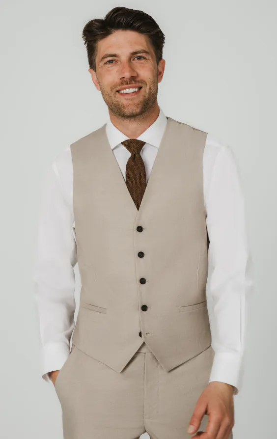 Stone Sharkskin Weste Stone Sharkskin Weste