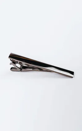 Gunmetal Krawattenklammer