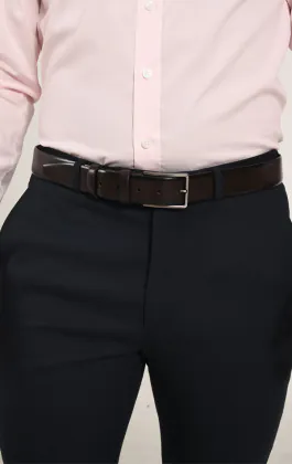 Braun Ledergürtel