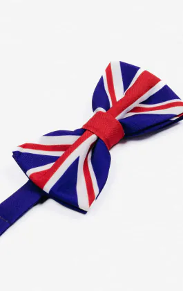 Vorgebundene Fliege, Union Jack