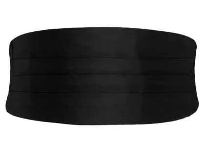 Schwarzer Kummerbund 