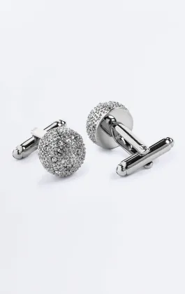 Manschettenknöpfe - Chrome Ball