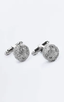 Manschettenknöpfe - Chrome Ball