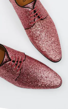 Schuhe, Pink, Glitzer