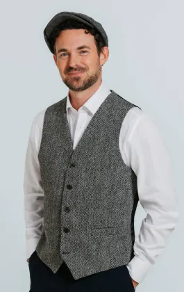 Graues Tweed Heritage Set