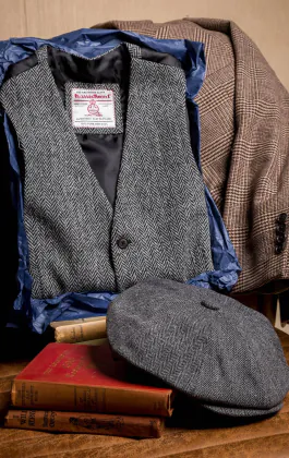 Graues Tweed Heritage Set