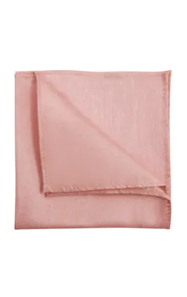 Staubrosa Einstecktuch, Dupion-Optik