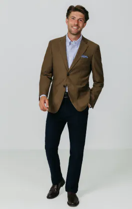 Taupe Moleskin Jacke