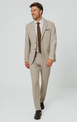 Stone Donegal Tweed Anzug Jackett