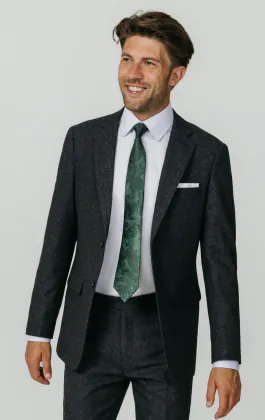 Donegal Tweed Jackett, Grau