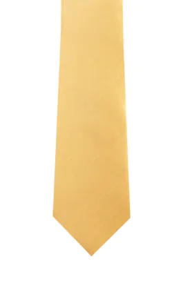 Krawatte, Dupion-Optik, Dunkelgold