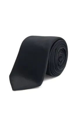 Schmale Krawatte, schwarz