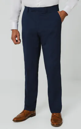 Dobell Blaue Anzug Hose