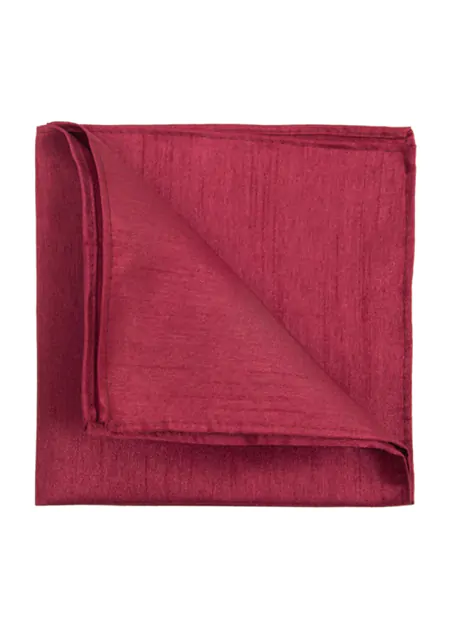 Bordeaux Rotes Einstecktuch